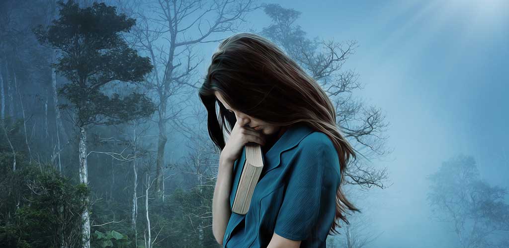 chica triste. Recordar mi experiencia Asarex