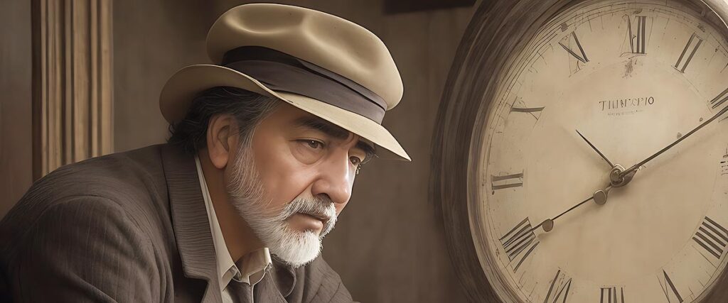 Recuerdos de un pasado hombre y reloj Aarex