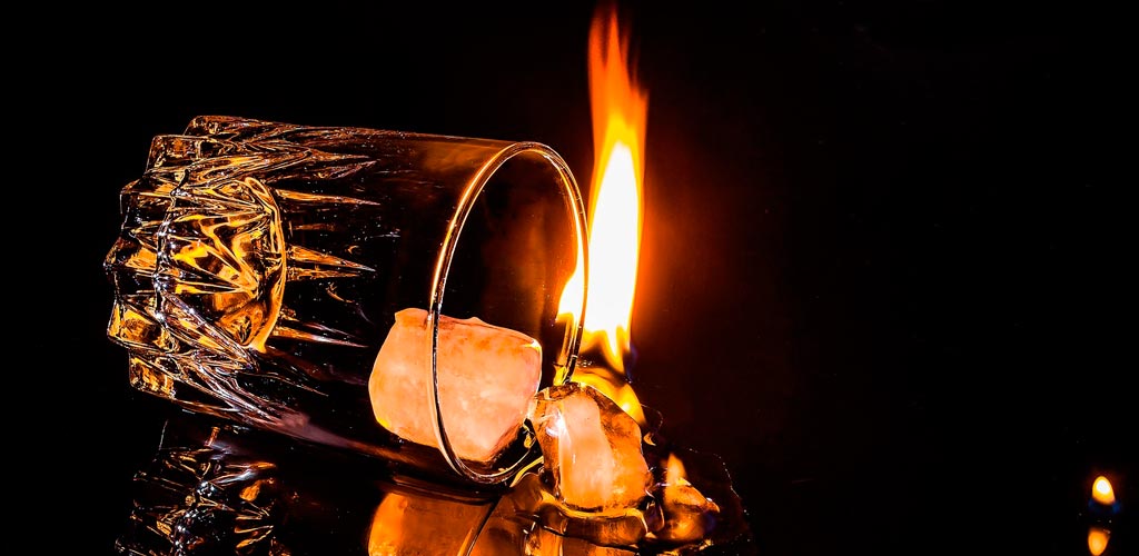 vaso y hielo ardiendo Cuando nos volvemos responsables ASAREX